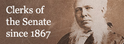 Clerks of the Senate since 1867