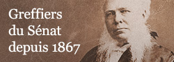 Greffiers du Sénat depuis 1867